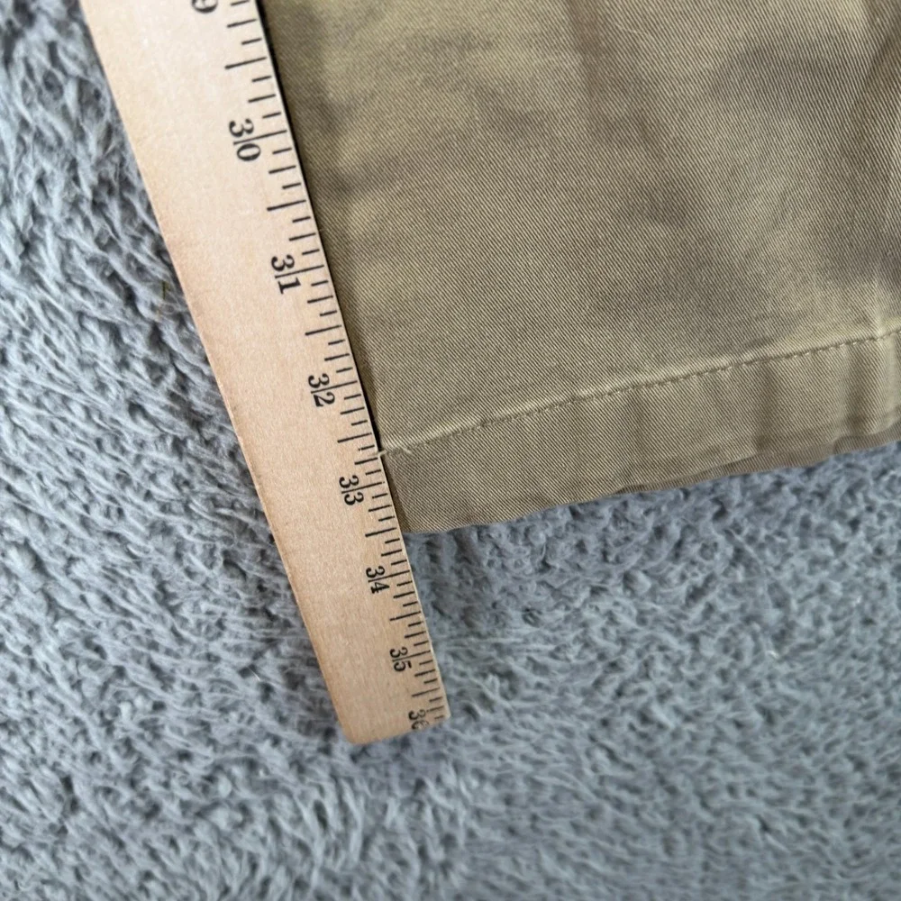 Dockers Smart 360 Flex Pant Mens 36x33 Beige Cotton Khakis Straight Classic Fit